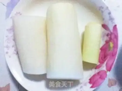 Make Shrimp radish step 1