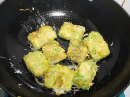 Make The pan, the cabbage box step 9