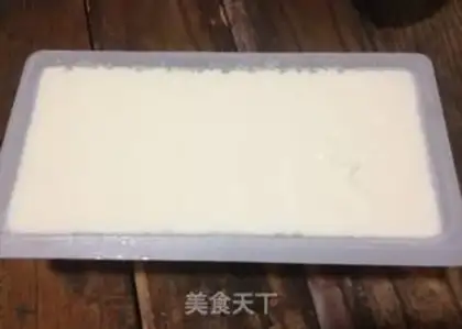 Make Precious gravy, tofu step 1