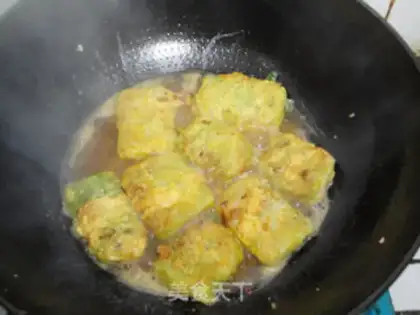 Make The pan, the cabbage box step 11