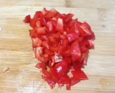 Make Precious gravy, tofu step 6