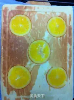 Make Orange-fruit cake rolls step 8