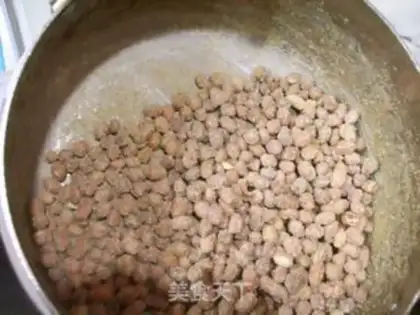 Make Strange peanut beans step 7