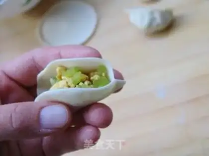 Make Soyapple egg dumplings step 12
