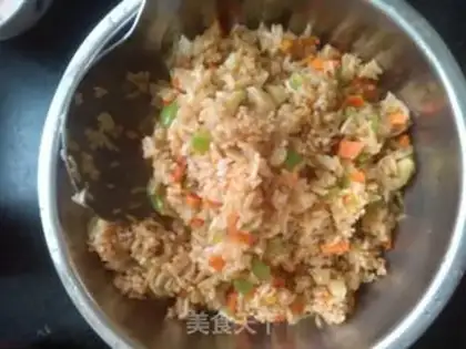 Make Egg bun step 3