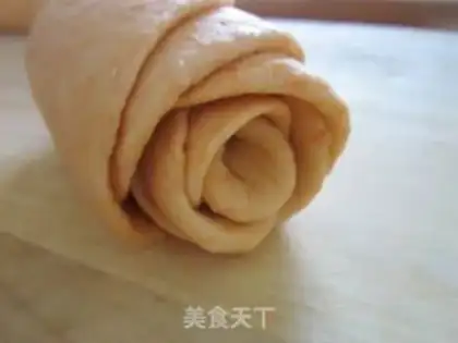 Make Carrot rose rolls step 10