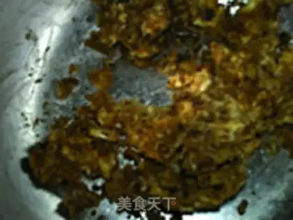 Make Red sugar walnut cookies step 2