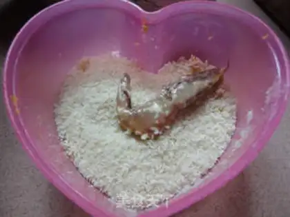 Make New Orleans fried shrimp step 6