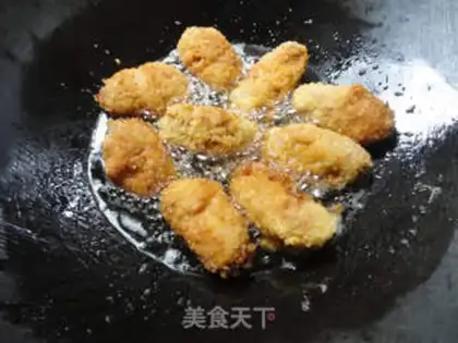 Make New Orleans fried shrimp step 7