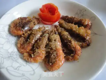 Make New Orleans fried shrimp step 8