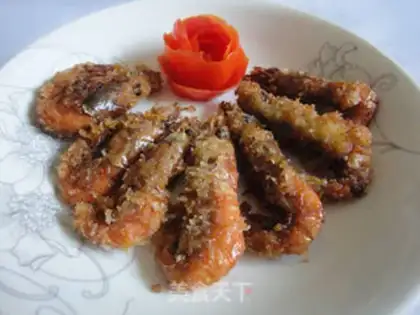 Make New Orleans fried shrimp step 9