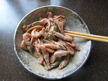 Make Salt-crystal shrimp step 3