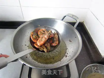 Make Salt-crystal shrimp step 6