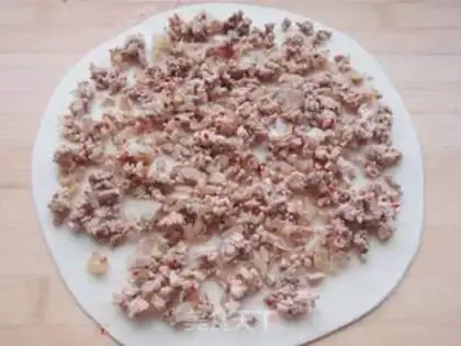Make Lamb pancakes step 10