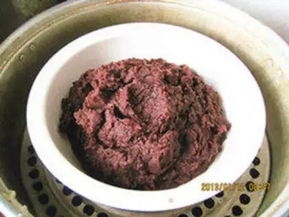 Make Red bean pie step 8