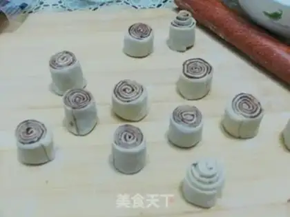 Make Milk bean rolls step 7