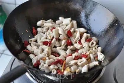 Make Blasted lamb intestines step 6