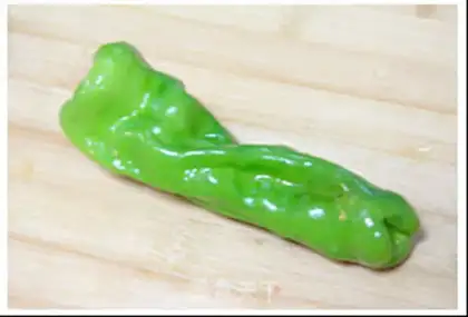 Make Snack peppers, salmon tails step 6