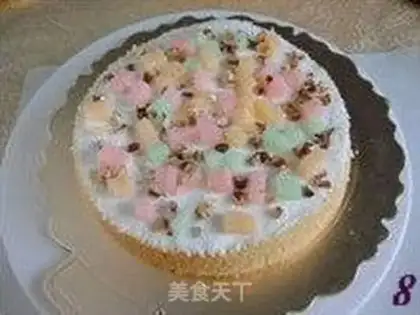 Make Basket cake step 7