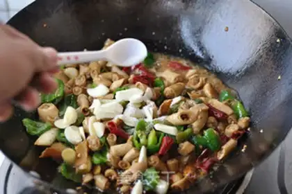 Make Blasted lamb intestines step 12