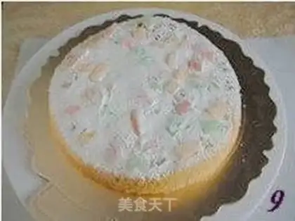 Make Basket cake step 8