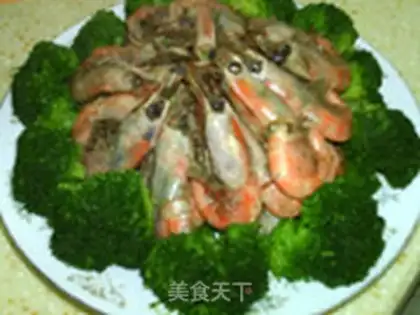 Make Orchid polar shrimp step 8