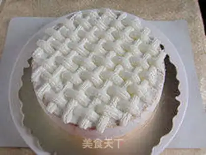 Make Basket cake step 16