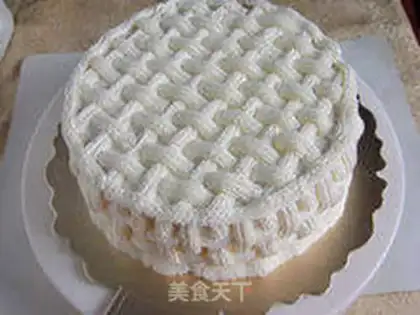 Make Basket cake step 17