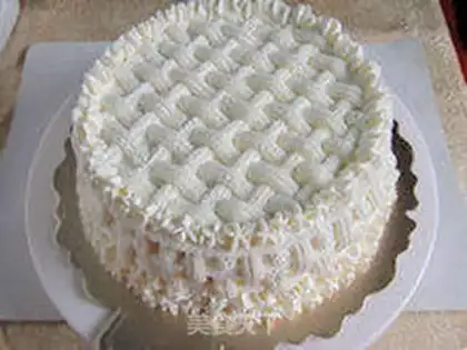 Make Basket cake step 18