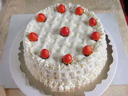 Make Basket cake step 19