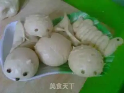 Make Vegetable buns and beans step 1
