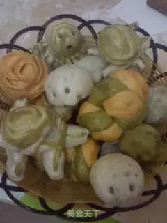 Make Vegetable buns and beans step 3