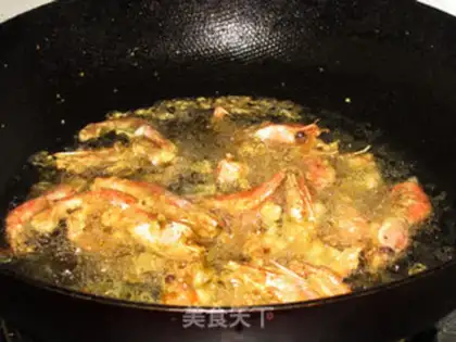 Make Pryprika salt, Arctic shrimp step 7