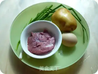 Make Potato omelet step 0