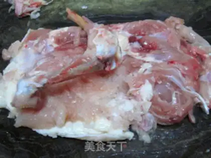 Make Orange chicken leg step 1