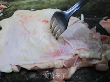 Make Orange chicken leg step 2