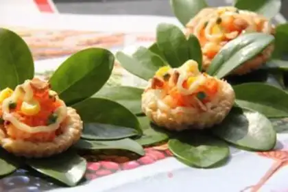 Make Shrimp almonds step 9
