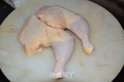 Make Christmas vanilla chicken step 0