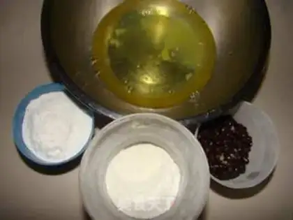 Make The red bean angel cake step 0