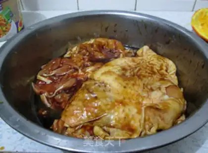 Make Orange chicken leg step 6