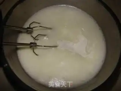 Make The red bean angel cake step 2