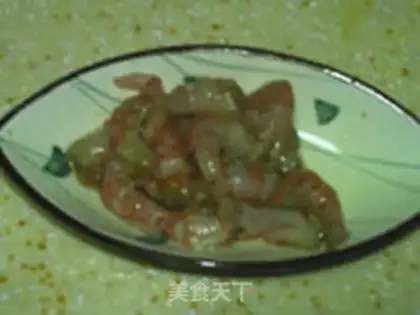 Make Arctic shrimp steamed eggs step 5