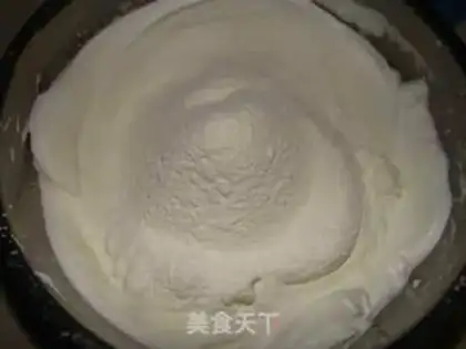 Make The red bean angel cake step 5