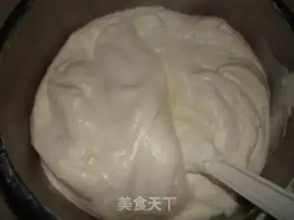 Make The red bean angel cake step 6