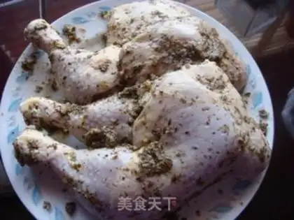 Make Christmas vanilla chicken step 8