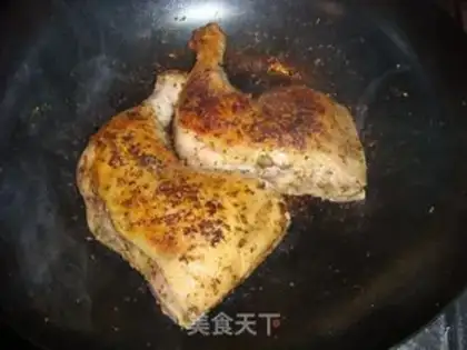 Make Christmas vanilla chicken step 9