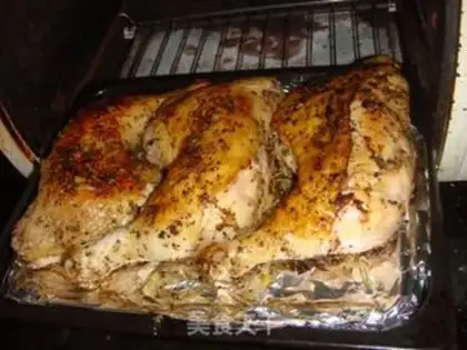 Make Christmas vanilla chicken step 10