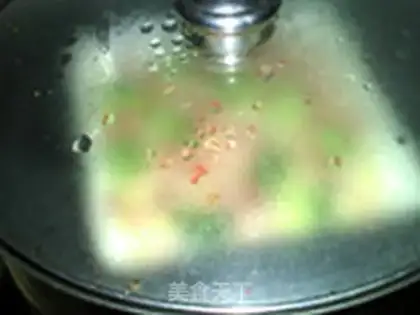 Make Arctic shrimp steamed eggs step 10