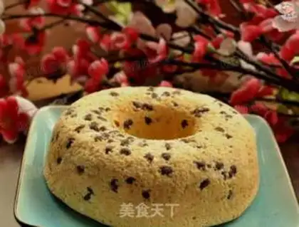Make The red bean angel cake step 10