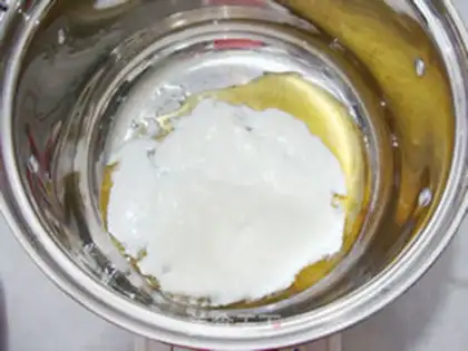 Make Blueberry yogurt cake step 10